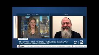 The Mitzvah Tanks in Metro Detroit with Rabbi Shemtov interview on WXYZ