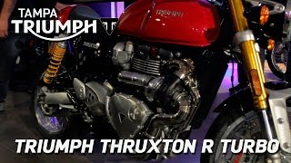 Triumph Thruxon R TURBO Cafe Racer Motorcycle at Tampa Triumph