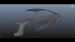 Modelling a Car in Maya Series 1 [P9] Front Start