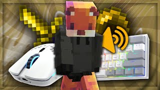 ASMR Keyboard + Mouse Sounds | Hypixel Bedwars