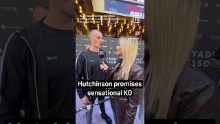 Willy Hutchinson chats with Emily Austin ahead of his fight against Joshua Buatsi