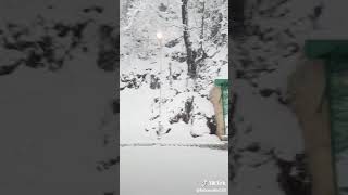 Today Snow fall in Muree|billions tree impact in Muree heavy snowfall 2018