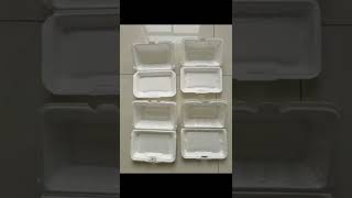 PS GPPS polystyrene foam box food container egg tray foam dish making machine