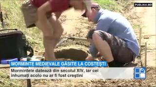 Morminte medievale la Costești