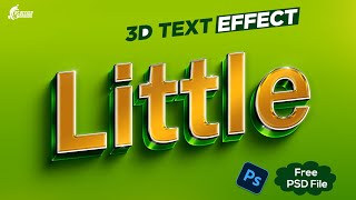 3D Text in Photoshop Tutorial (Easy & Quick) - Create Professional Looking Designs in Minutes!