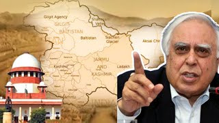 The marger of jammu&kashmir as state of India #kapilsibal#supremecourt #cjidychandrachud#article370