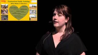 Elevator Speech 2016 - Qwynne Lackey - Ecotourism Guide Training:  What Makes t Effective?