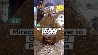 Miraculous Prayer to our Lady of Peñafrancia #miracle #fyp #shorts #viral #youtubeshorts #prayer