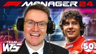 UNDER THE LIGHTS AT SINGAPORE! | F1 Manager 2024 CREATE-A-TEAM EP 50