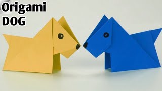 Origami Dog Easy | Easy Way To Make a Paper Dog | Origami Animals