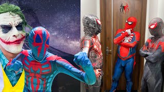 TEAM SPIDER MAN vs BAD GUY TEAM | NEW BAD-HERO ( Live Action ) - Fun Hulk