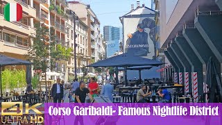 Corso Garibaldi - Famous Nightlife Zone, Modern Restaurants and Bars