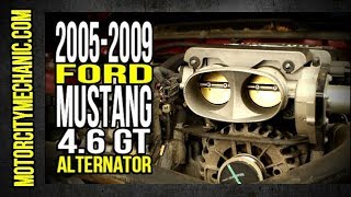 2005-2009 Ford Mustang GT alternator replacement