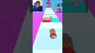 NOOB VS PRO VS HACKER EN ARROW RUN RACE #shorts #shortsfeed #arrowrunrace