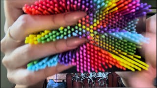 Fast & Aggressive ASMR ✨up-close rainbow triggers ✨🌈☁️