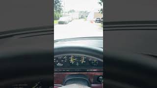 1988 MB 560SEL 155k miles consignment- driving video