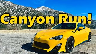 Azusa Canyon Run with My FR-S