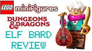 Lego Dungeon and Dragons Minifigures Elf Bard Review