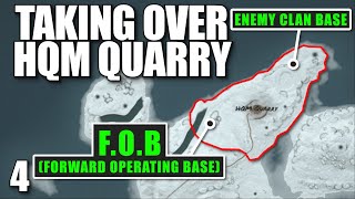 I FOUGHT a 15+ DEEP ZERG TO TAKE CONTROL OF HQM QUARRY | Solo Rust