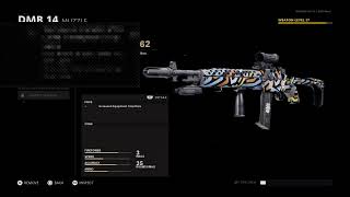 Call of duty black ops cold war zombies|leveling up dmr 14|plauge diamond tac rifles grind