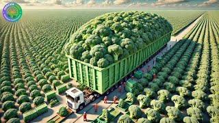 How Factories Process Millions of Broccoli - Inside the Modern Broccoli Mega Factory