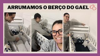 O BEBÊ QUER NASCER!! / ARRUMANDO O BERCINHO / 39 SEMANAS - VLOG