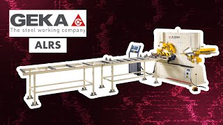 ALRS automated feeder of flat bars - Geka