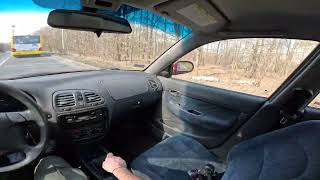 1998 Daewoo Nubira 2 0 16V 133HP   306 HP   POV Test Drive