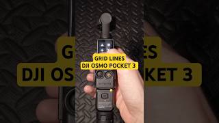 How to turn on Grid Lines on Osmo Pocket 3 #dji #pocket3 #osmopocket3 #djiosmopocket3 #vlogging