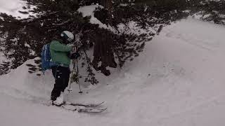 Весенний фрирайд в Ливиньо. Livigno off piste lines: Federia