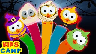 👻 Halloween Ducks Finger Family + More Halloween Songs For Kids #shorts