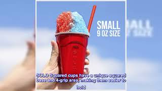 Great product -  SOLO Cup Company Small Red Plastic Party Cups, 9 Ounce, 300 Count (ASQ950-20004)