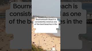 3 facts about Bournemouth Beach #facts #learn #travel #bournemouth #beach #travel #uk #fact #shorts