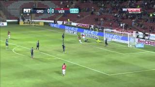 Gol de Veracruz 1-0 Querétaro