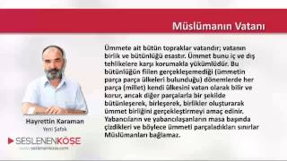 Hayrettin Karaman - Müslümanın Vatanı - 05.03.2015