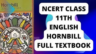 NCERT Class 11th English Literature Textbook (Hornbill)