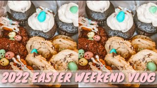 2022 EASTER weekend vlog : church, baking & more!