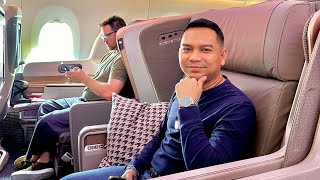 Singapore Airlines Business Class (SIA) A350 : SQ 105 & SQ 916 Kuala Lumpur To Singapore To Manila