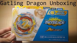 Gatling Dragon Unboxing Beyblade Burst