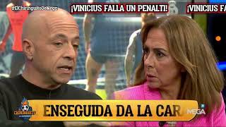 😯 Fran Garrido 'calienta' a Carme Barceló: "RAPHINHA NO es TAN COMPETITIVO con VINICIUS".