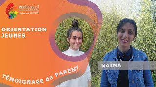 Coaching Jeunes, le témoignage de parent   Naïma