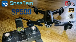 SnapTain SP500 GPS Foldable Drone With 5g WiFi fpv 1080p Camera | Unboxing and Flight