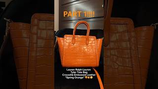 PART 1 | orange is a color that makes me really happy :') !!🧡 #haul  #ralphlauren #bag #unboxing