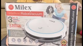 MILEX INTELLIVAC ROBOT VACCUM REVIEW #robot #vaccum