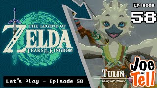 Let's play The Legend of Zelda Tears of the Kingdom. Shield surfing our way to Rito village