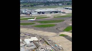 British Airways Airbus A380 Takeoff LHR