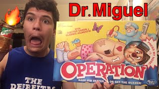 Playing OPERATION Game (DON’T GET BUZZED)