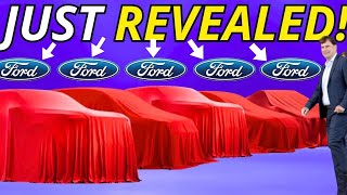 Ford CEO Announces 6 NEW Ford Models For 2025 and Stuns The Automotive Industry!