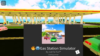 🔥🚘 Gas Station Simulator Полная прокачка заправки!  Я открыл свою Заправку в Роблокс 😱? Roblox.