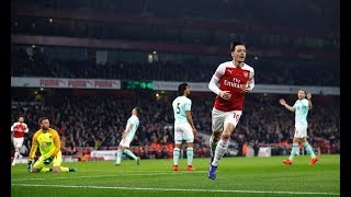 Arsenal 5 1 Bournemouth Mesut Ozil mastercla ss helps keep Unai Emery's side in top four